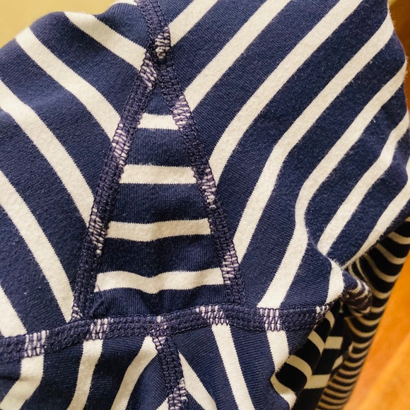 Athleta Striped Chaturanga Capri Crops - Picture 2 of 7